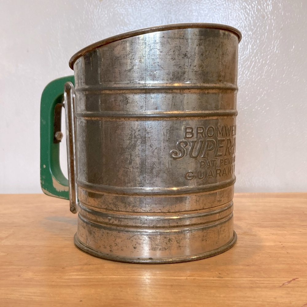 Vintage Bromwell’s Flour Sifter